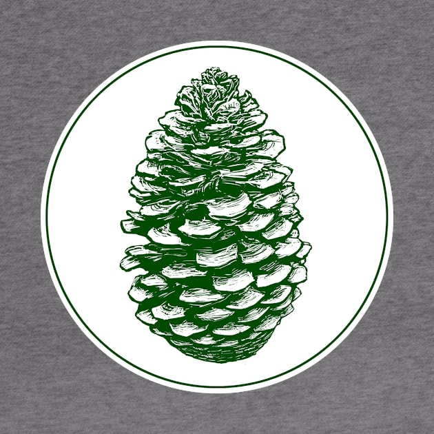 Pinecone - Green by adamkenney